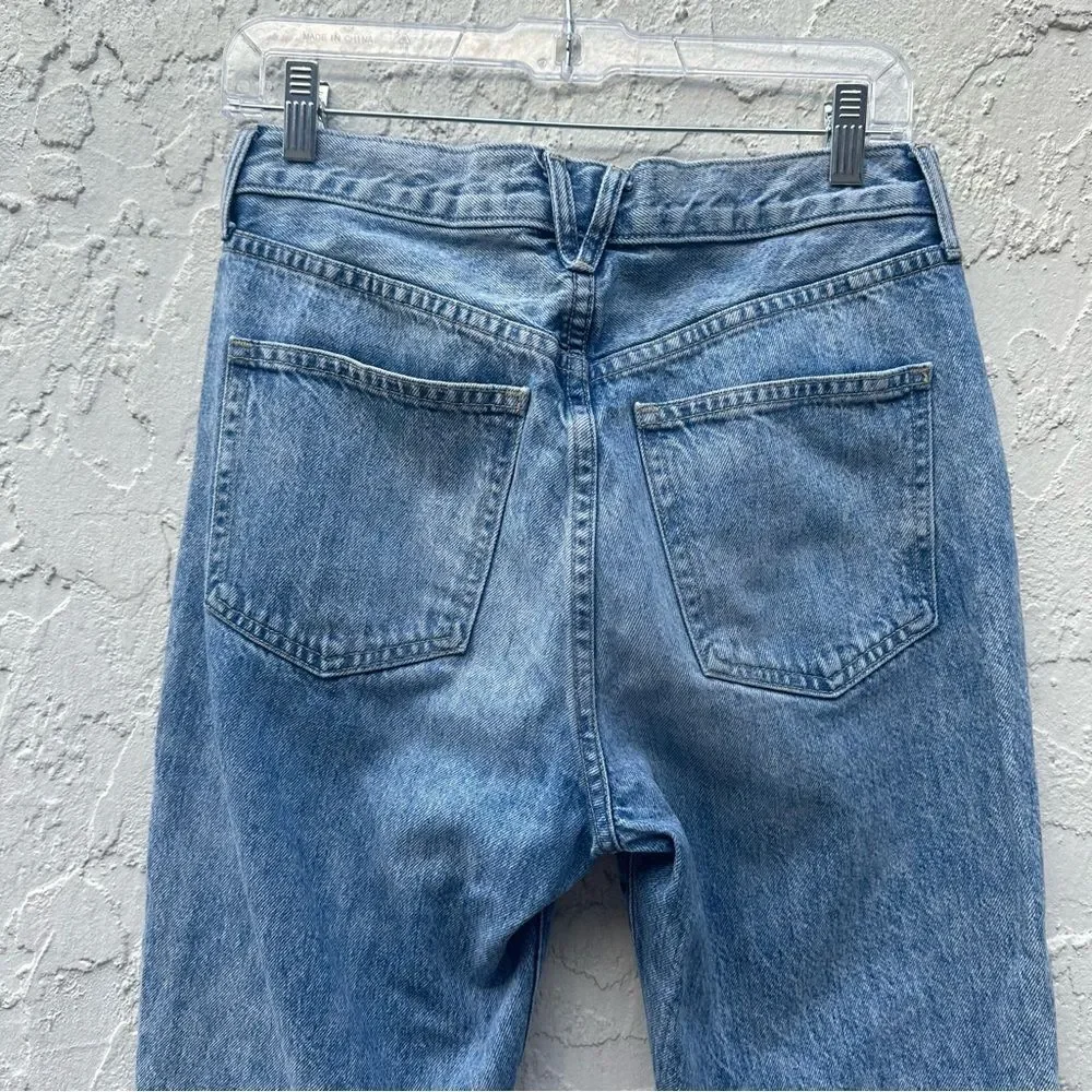 VERONICA BEARD Jeans Women 27 Carly Kick Flare High Rise Cotton_7
